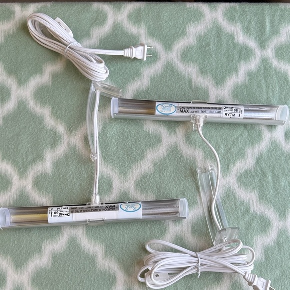 2 Ikea RYTM Silver Picture Lights - Picture 4 of 5